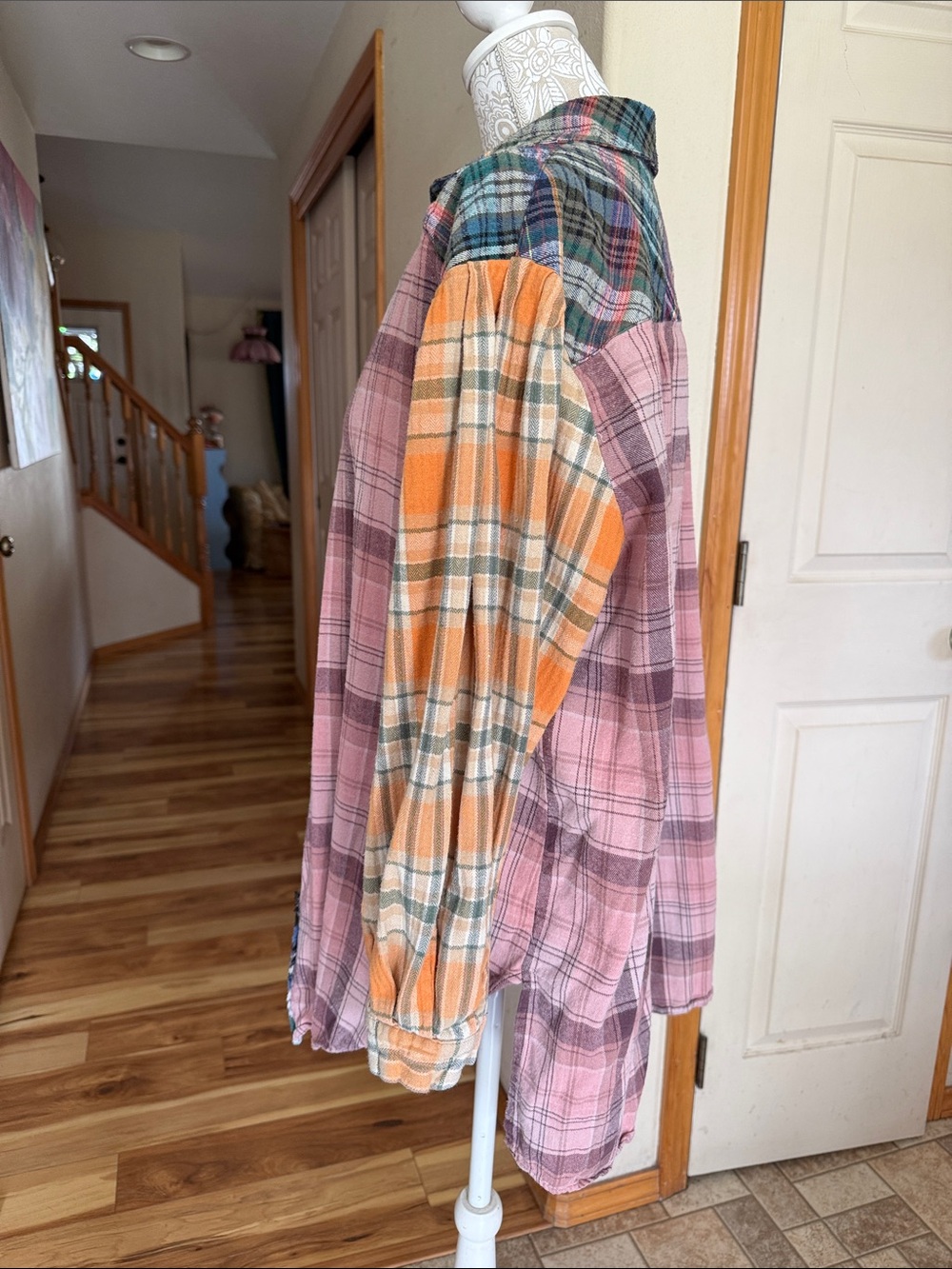Natural Life patchwork button up - Picture 4 of 6